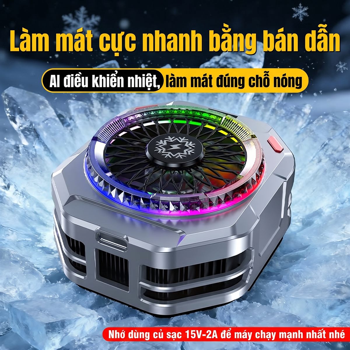 AI điều khiển nhiệt, làm mát đúng chỗ nóng